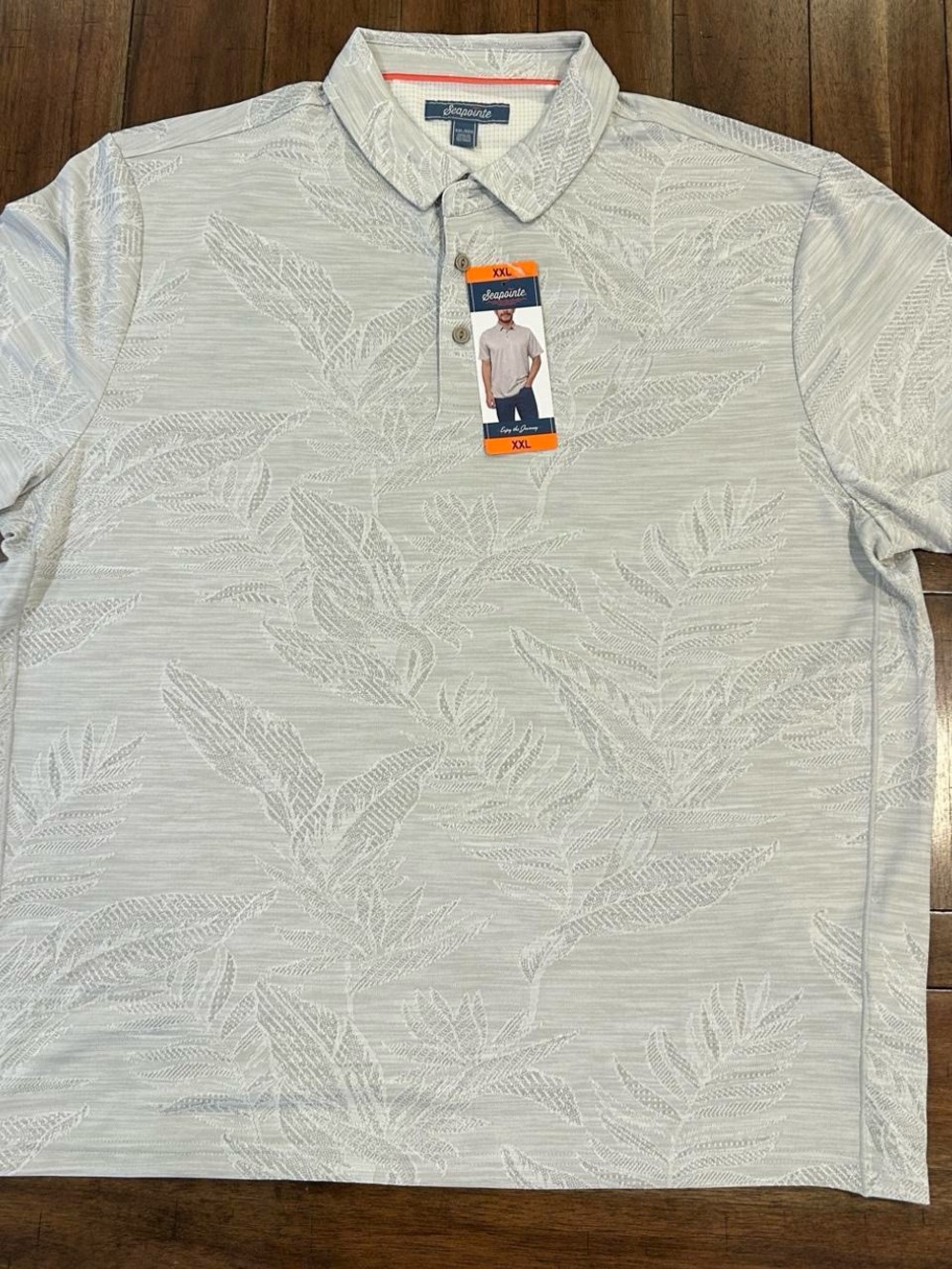 Seapointe Men’s Golf Polo Shirt – XXL